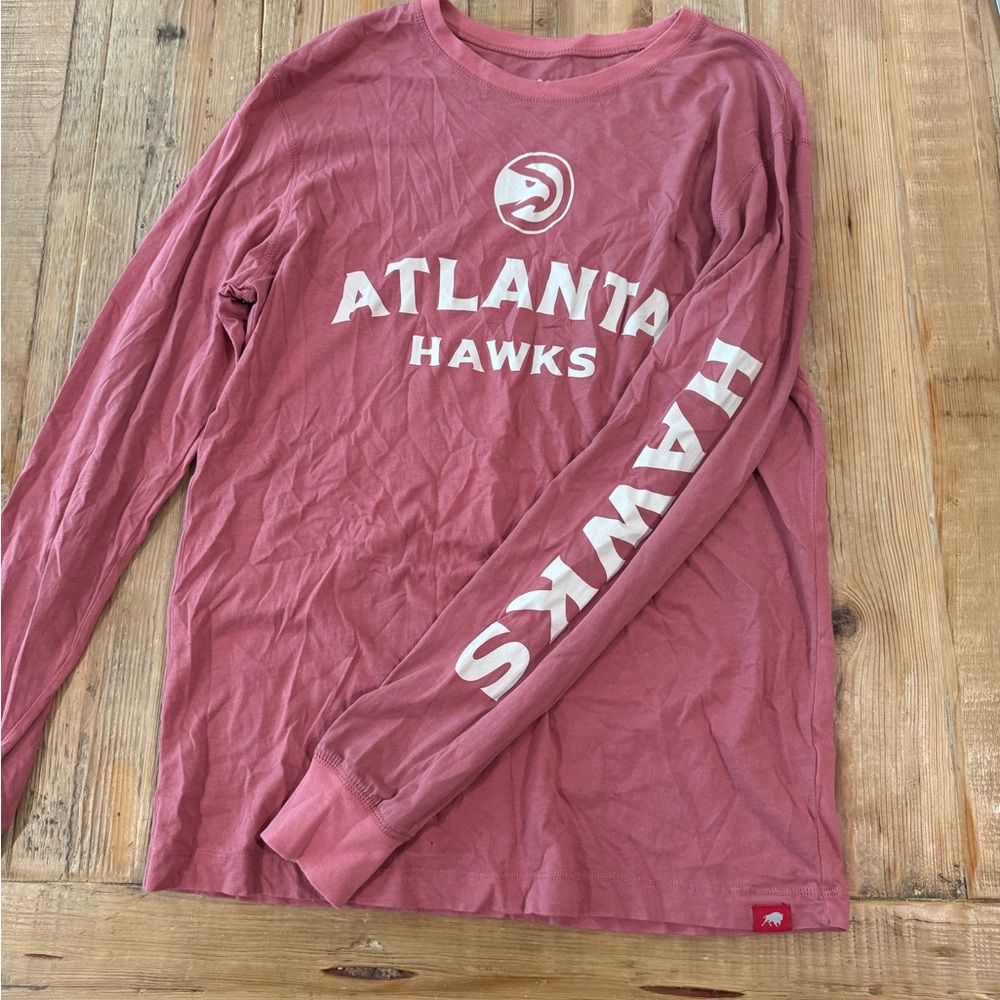 Sportiqe Atlanta Hawks Long Sleeved Tee